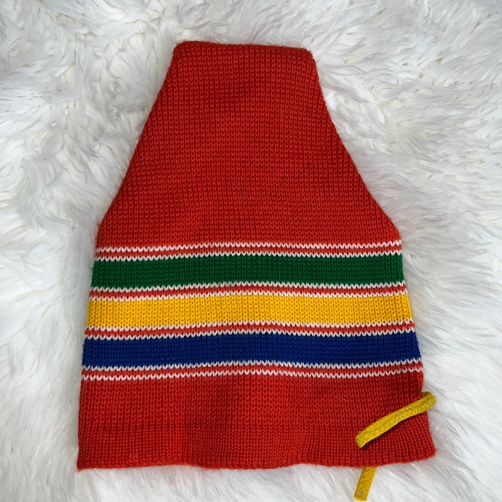 🔹 Wigwam Mills 100% Virgin Wool Vintage Ski Cap Made in USA